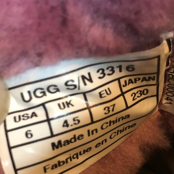 UGG Laela sparkles sequins raspberry sneakers - Picture 10 of 14